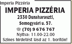   - Imperia Pizzéria